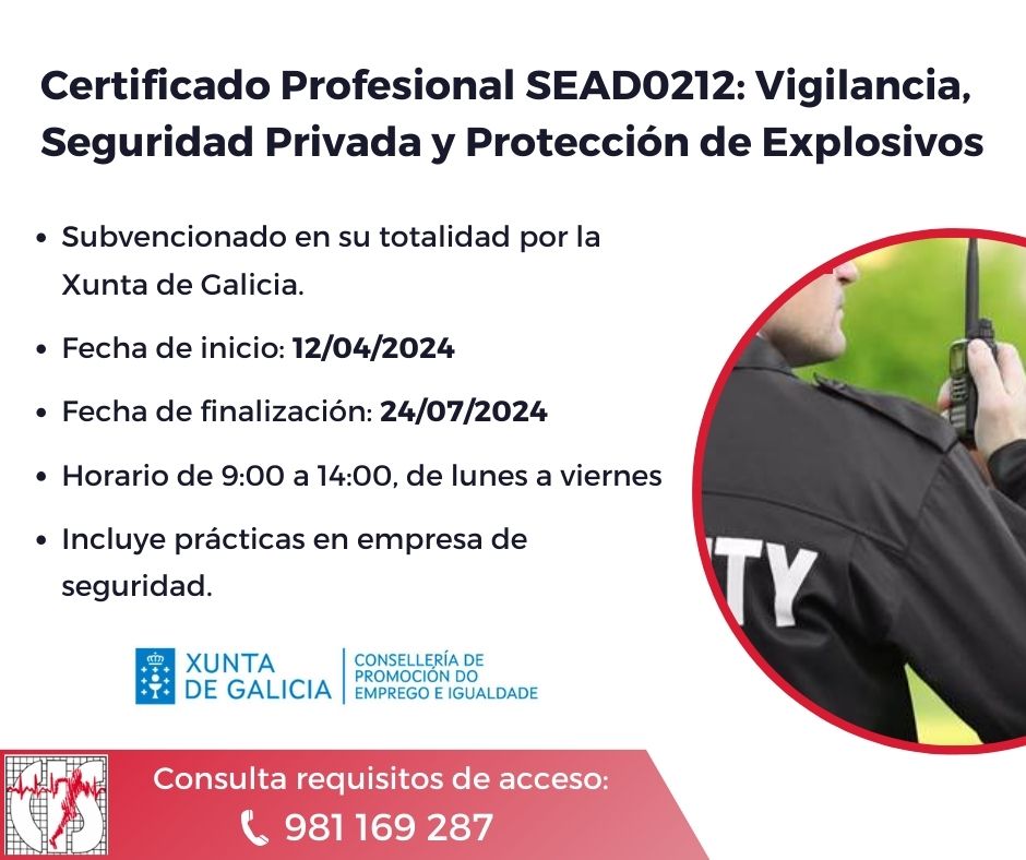 Certificado Profesional SEAD0212